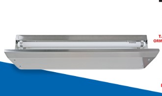 Kurth per insekte drite neoni Inox me 2 lamba me ngjites atraktant 60cm