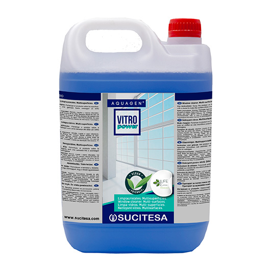 Sucitesa Aquagen vitro power 5l, Detergjent pastrimin e xhamave